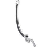 hansgrohe AXOR Flexaplus S set complet, garniture de vidage et de trop-plein, pour baignoires spéciales, 58318670, Couleur: noir mat