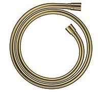Hansgrohe Flexible de douche AXOR Isiflex 28622990 – 1,25 m, écrous coniques, optique or poli