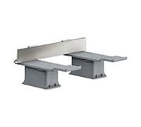 hansgrohe Axor jeu d'adaptateurs 42870800 aspect acier inoxydable