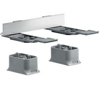 hansgrohe AXOR Kit d'adaptateurs universels pour accessoires AXOR, 42870000, Couleur: chrome