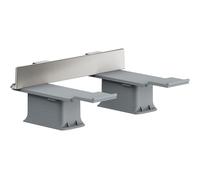 hansgrohe Axor jeu d'adaptateurs 42870800 aspect acier inoxydable