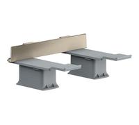 hansgrohe AXOR Kit d'adaptateurs universels pour accessoires AXOR, 42870820, Couleur: Nickel brossé
