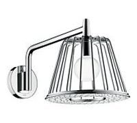douche de tête hansgrohe Axor LampShower 26031000 275mm, avec bras de douche, montage mural, chromé