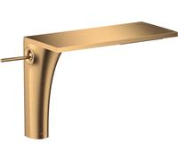 hansgrohe AXOR Massaud Mitigeur monocommande de lavabo pour lavabo, 18020950, Couleur: laiton brossé