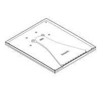 hansgrohe Axor Massaud sortie Axor Massaud 3 trous 98700000 mitigeur lavabo mur chromé