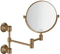 AXOR Montreux Miroir cosmétique, grossissement x 1,7 et x 1, 42090140,