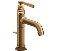 hansgrohe AXOR Mitigeur monocommande de lavabo Montreux 100, vidage escamotable, saillie 142mm, 16515250, Couleur: Optique or brossé