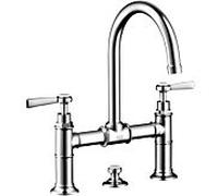 hansgrohe Axor Montreux mitigeur lavabo 16511000 chromé , avec garniture de vidage , poignée à levier
