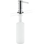 hansgrohe AXOR Montreux Distributeur de savon et de lotion, saillie 91mm, contenance bouteille 500ml, 42018000, Couleur: chrome