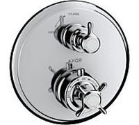 Hansgrohe Mitigeur thermostatique de douche encastré Axor Montreux 16800000 – robinet d'arrêt, chrome