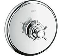 hansgrohe Axor Montreux kit de finition 16810000 thermostat à encastrer, avec poignée en croix, chromé