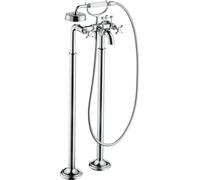 hansgrohe AXOR Montreux Mélangeur bain 2 poignées sur pieds AXOR Montreux, 16547000, Couleur: chrome