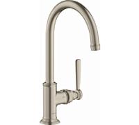 Hansgrohe Axor Mitigeur de lavabo Montreux 210 porte-à-faux 175 mm nickel brossé 16518820