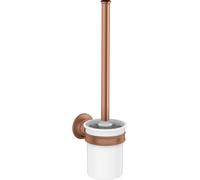 hansgrohe AXOR Montreux Porte-brosse WC, montage mural, 42035310, Couleur: Or rouge brossé