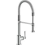 hansgrohe Axor Montreux robinet de cuisine 16582000 chromé , pivotante 360 degrés, Semi- Pro
