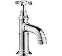 hansgrohe AXOR Montreux : robinet de sol Montreux sans vidange escamotable, uniquement pour le raccordement d'eau froide, 16530000, Couleur: chrome