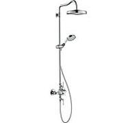 hansgrohe Axor Montreux Showerpipe 16572000 chromé , avec thermostat, douche de tête 1 jet