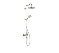 hansgrohe Axor Montreux Showerpipe 16572800 avec thermostat, douche de tête, 240mm, 1jet, aspect inox