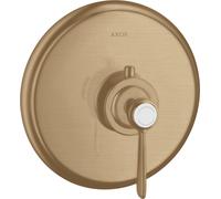 hansgrohe AXOR Montreux Thermostat Montreux 43 l/min encastré, poignée à levier, 16823140, Couleur: Bronze brossé