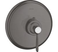 hansgrohe AXOR Montreux Thermostat Montreux 43 l/min encastré, poignée à levier, 16823340, Couleur: Chrome noir brossé