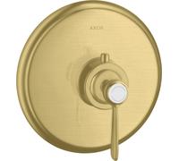 hansgrohe AXOR Montreux Thermostat Montreux 43 l/min encastré, poignée à levier, 16823950, Couleur: laiton brossé