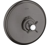 hansgrohe AXOR Montreux Thermostat Montreux Highflow 59 l/min encastré, 16815340, Couleur: Chrome noir brossé