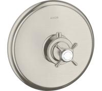 hansgrohe AXOR Montreux Thermostat Montreux Highflow 59 l/min encastré, 16815800, Couleur: Acier inoxydable Optic