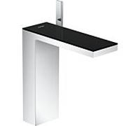 Axor Mitigeur de lavabo sur pied MyEdition 47020600 chrome-noir avec vidage Push-Open