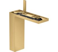 hansgrohe AXOR MyEdition mitigeur monocommande de lavabo 230 avec vidage escamotable par poussoir, sans assiette, 47022250, Couleur: Optique or brossé