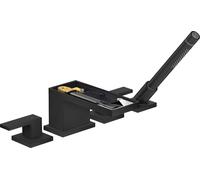 hansgrohe AXOR MyEdition Robinet de baignoire 4 trous, sans plaque, 47432670, Couleur: noir mat