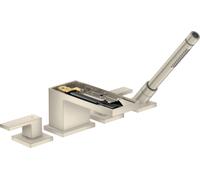 hansgrohe AXOR MyEdition Robinet de baignoire 4 trous, sans plaque, 47432820, Couleur: Nickel brossé