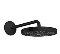 hansgrohe Axor One 48491670 avec bras de douche, noir mat