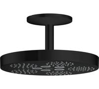Axor One - Douche de tête 280 avec raccord de plafond, 1 jet, noir mat 48493670
