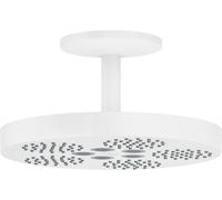 hansgrohe AXOR One Douche de tête 280 1jet avec raccordement au plafond, 48493700, Couleur: Blanc Mat