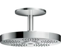 hansgrohe AXOR One Douche de tête 280 2jet avec raccordement au plafond, 48494000, Couleur: chrome