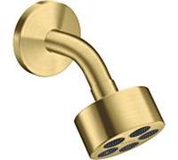 hansgrohe Axor One douche de tête 48490950 avec bras de douche, laiton brossé