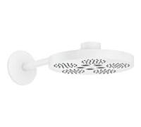 hansgrohe Axor One douche de tête 48492700 avec bras de douche, 2jets, blanc mat