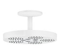 hansgrohe Axor One douche de tête 48493700 avec raccordement au plafond, 1jet, blanc mat