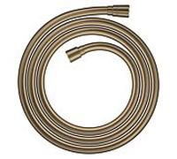 hansgrohe Axor One flexible de douche 28624140 effet métal, conique des deux côtés, 2 m, bronze brossé