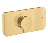 hansgrohe Axor One kit de montage final 45711250 module thermostatique encastré, 1 consommateur, optique or brossé