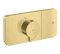 hansgrohe Axor One kit de montage final 45711950 module thermostatique encastré, 1 consommateur, laiton brossé