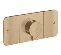 hansgrohe Axor One kit de montage final 45712140 module thermostatique encastré, 2 Verbraucher , bronze brossé
