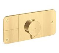hansgrohe Axor One kit de montage final 45713250 module thermostatique encastré, 3 consommateurs, optique or brossé