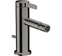 hansgrohe Axor One raccord de bidet 48210330 projection 113mm, avec tirette garniture de vidange , chrome noir poli