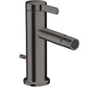 hansgrohe Axor One mitigeur de bidet 48210340 projection 113mm, avec tirette garniture de vidange , chrome noir brossé