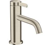 hansgrohe Axor One mitigeur lavabo 48001820 projection 130mm, garniture de vidange déverrouillable, nickel brossé