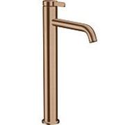 hansgrohe Axor One mitigeur lavabo 48002310 projection 180mm, garniture de vidange déverrouillable, or rouge brossé