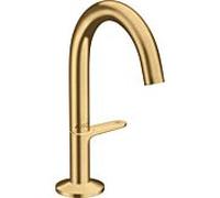 hansgrohe Axor One mitigeur lavabo 48010250 projection 122mm, avec garniture de vidange push-open , optique or brossé