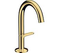 hansgrohe Axor One mitigeur lavabo 48010990 projection 122mm, avec garniture de vidange push-open , optique or poli