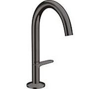hansgrohe Axor One mitigeur lavabo 48020340 projection 140mm, avec push-open garniture de vidange , chrome noir brossé
